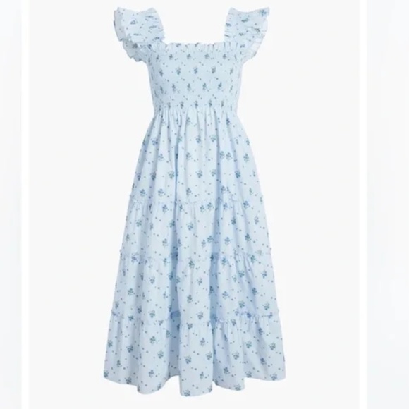 Hill House Dresses Hill House Home Ellie Nap Dress Blue Ditsy